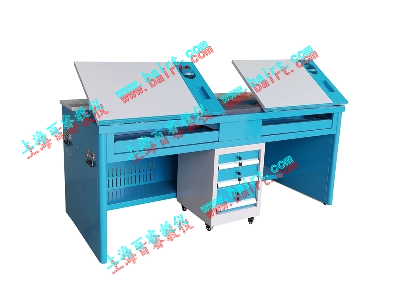 ZT-JS01 Two seater multifunctional drawing table